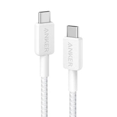 Anker 322 Type-C to Type-C Cable - Fast Charging & High-Speed Data Transfer, 60W Output, 6 Feet Length, Durable Design
