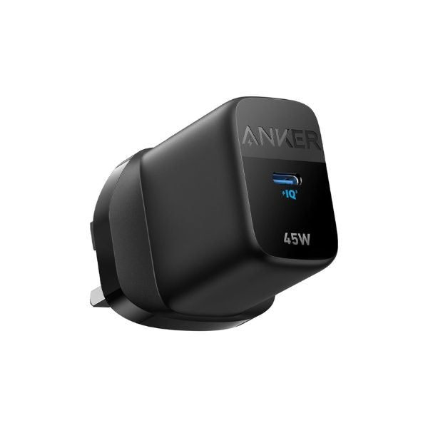 Anker Ace 313 45W Charger with USB-C port, featuring a compact foldable design and advanced safety features for fast and efficient charging.