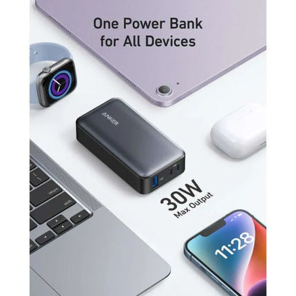 Anker Power Bank 533 with 10,000mAh Battery and 30W Power Delivery