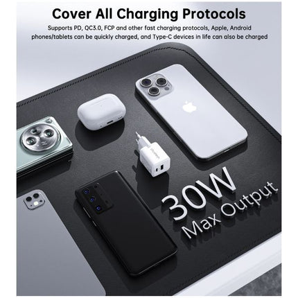 Choetech-PD5012-30W-GaN-Charger-Dual-Port