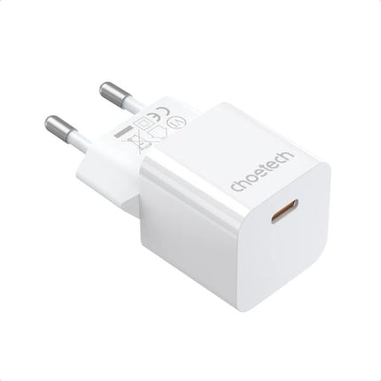 Choetech PD5010 PD20W GaN USB-C Wall Charger - High-Speed Charging, Compact Design
