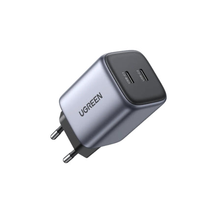 UGREEN Nexode 45W dual‑port USB‑C GaN fast charging wall adapter